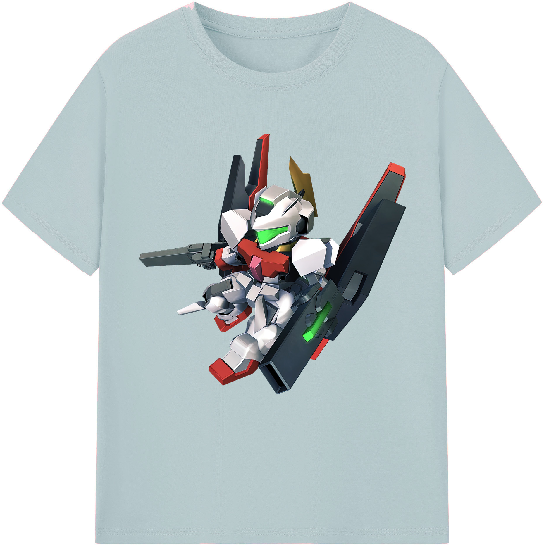 （画像用） 機動戦士ガンダム Mobile Suit Gundam 綿100％半袖Tシャツ（フロントプリント）
